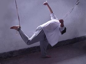 '酷刑演示:金鸡独立'