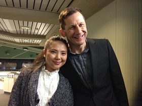 洪女士和安德烈亚斯•伯格(Andreas