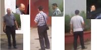 劫持袁斌者至少七人,上图秃顶者可能是龙泉政法委的何卫金