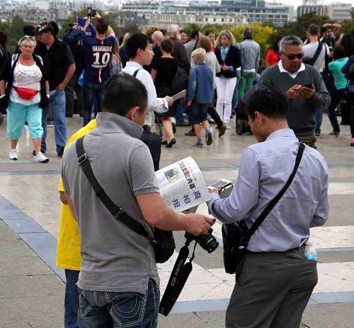 图8:大陆游客了解真相