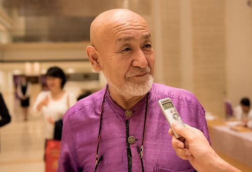 图10: 七十多岁的日本著名陶艺家坂田甚内(Jinnai Sakata)