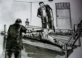 '中共酷刑示意图:电击'