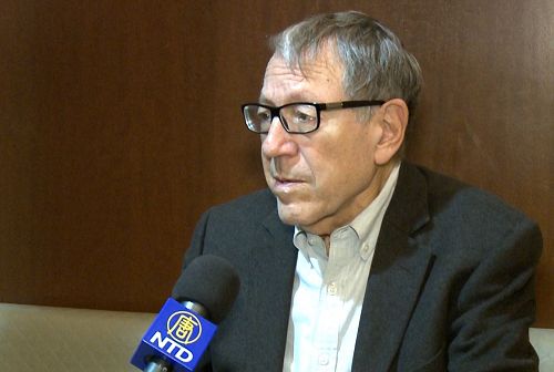 '图2:加拿大前司法部长Irwin Cotle先生说:“孙茜案事关一名加拿大公民,中共政权要知道他们不能随意侵犯加国公民的人权而不受惩罚。”'