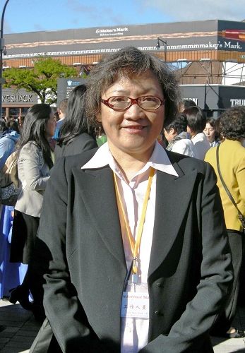 '图3:来自香港的学员刘惠卿'