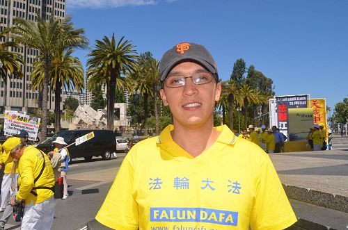 '图8:来自秘鲁的恩瑞认为七二零是中共践踏人权的又一个见证'