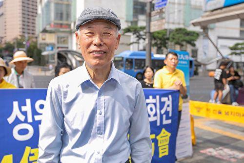 '图3:曾工作于专利法人事务所的郑泰焕先生'
