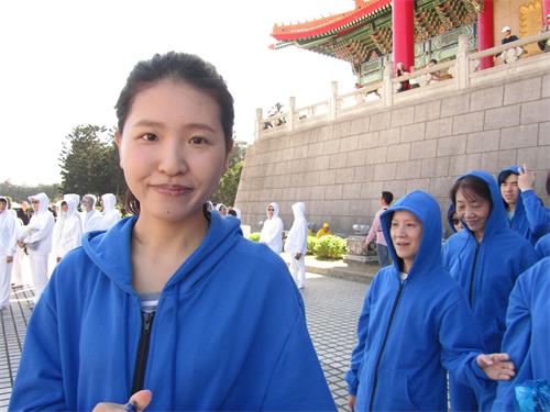 '图8:张毓芠表示,修炼带给她乐观与信心。'