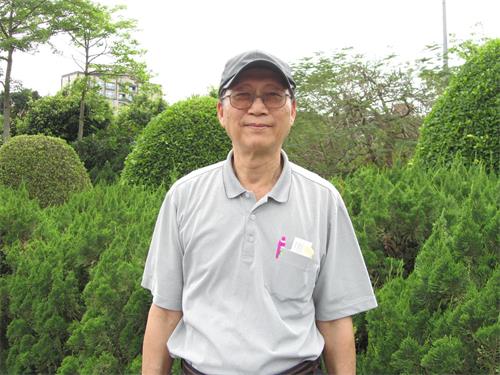 '图24:黄先生感恩师父保护化险为夷。'