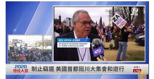 '图6:一家世界知名咨询公司的董事会主席凯文·杰西普(Kevin Jessip)在接受采访。'