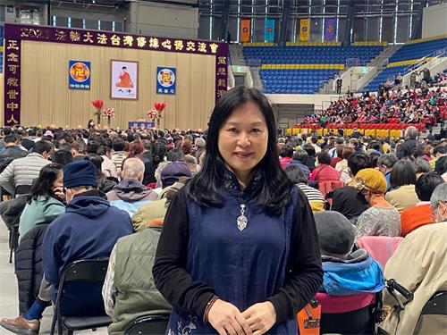 '图5:林恺馨对小同修交流印象深刻,认为可以提供大人同修带好小同修共同提高的参考。'