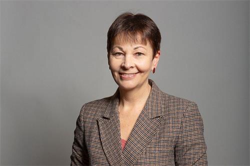 '图2:卡罗琳·卢卡斯议员(Caroline Lucas MP)(英国议会官方网站)'