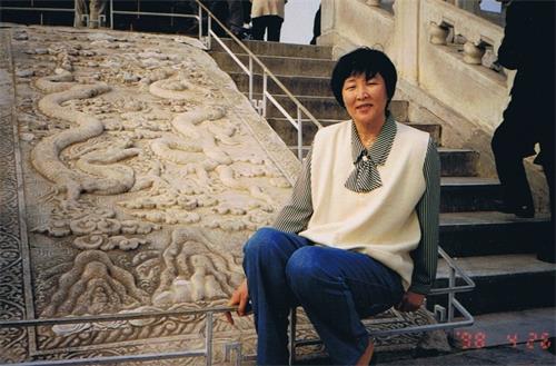 '图4:金菊的妹妹王金香。'