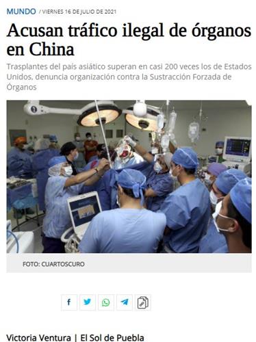 '图6~7:媒体对法轮功学员的活动进行了报道'