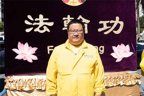 图27:法轮功学员王侠要求释放所有被非法关押的大法弟子