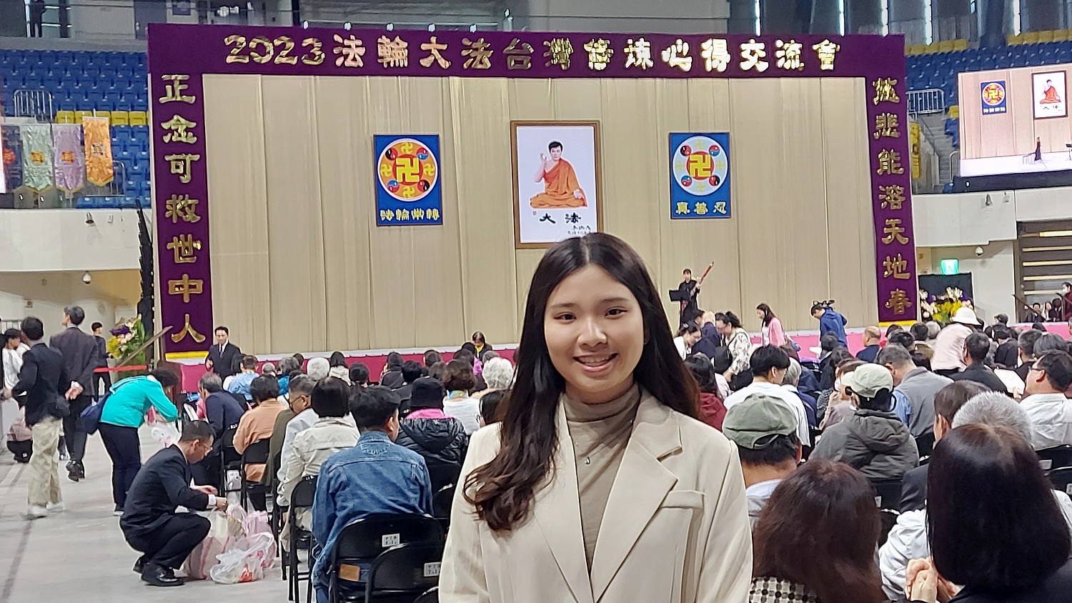 图2:就读中山大学四年级的吕慧馨。