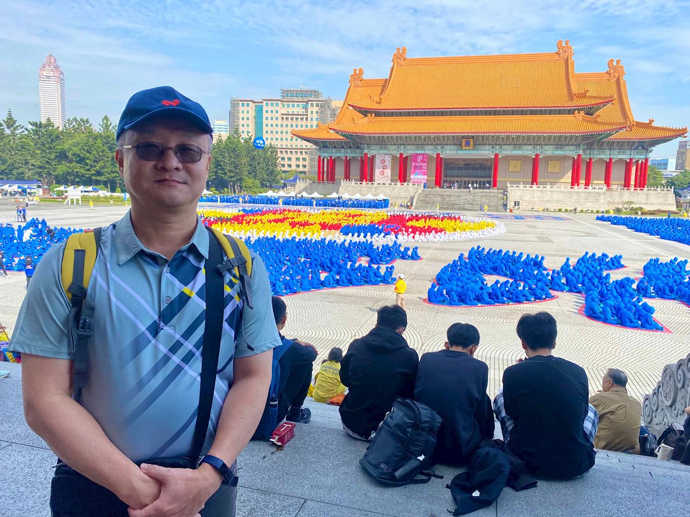 '图11:殊胜壮观的排字活动让伍育庆重启修炼之心。'