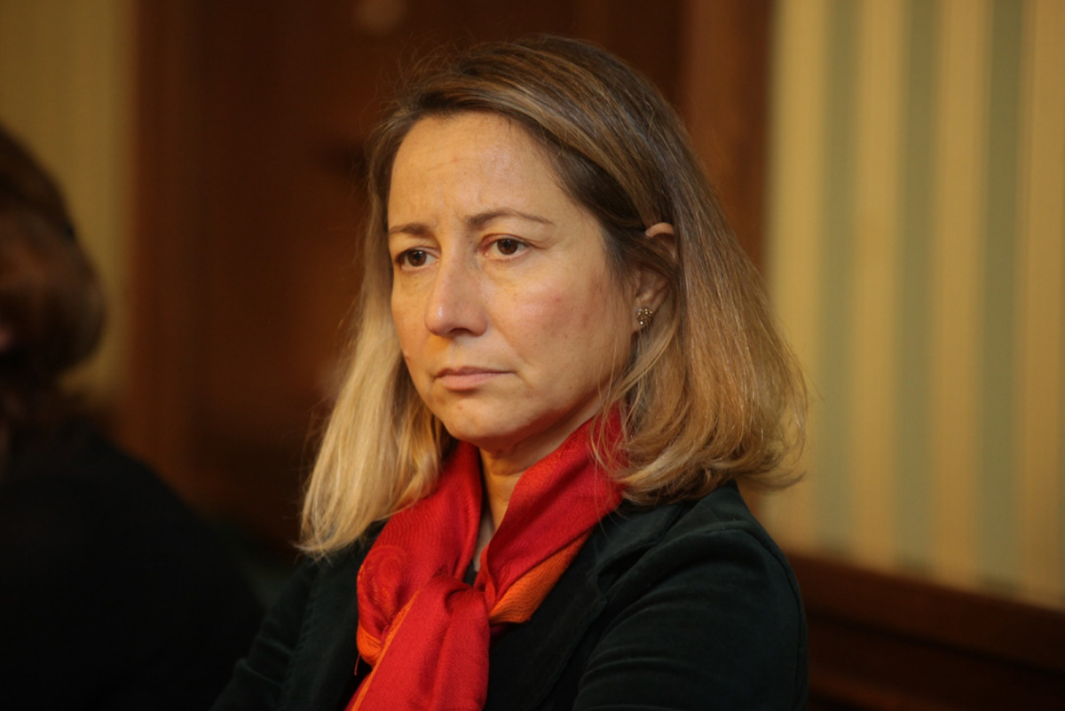 图3:欧洲禁止酷刑委员会意大利代表伊丽莎白·赞帕鲁蒂(Elisabetta Zamparutti)女士