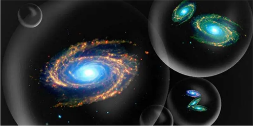 '图三:人体细胞与宇宙星系'