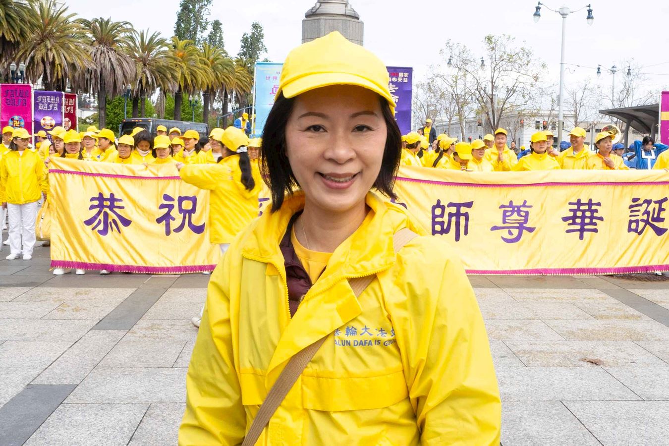 '图29:二零二一年开始修炼法轮功的温妮刘'