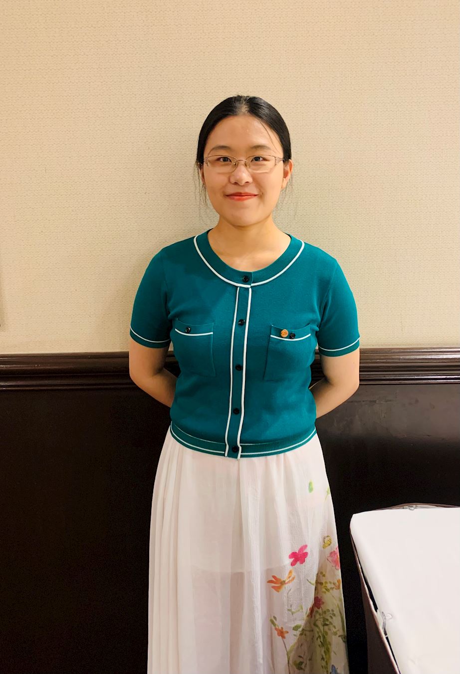 '图2:青年大法弟子瑞纳(Rina)'
