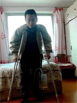 '图1:吕开利出狱后照片'