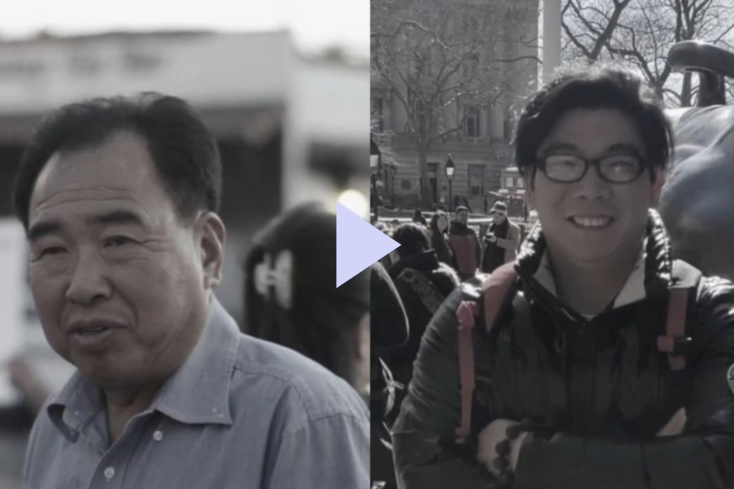 图:二零二三年五月在美国被逮捕的两名中共间谍陈军(左)和林峰(右)今年七月在纽约南区联邦法庭认罪。