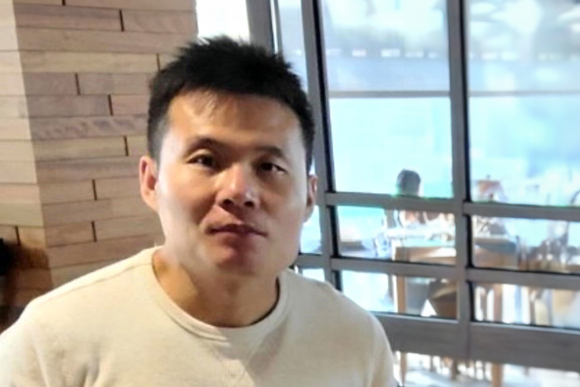 图2:福冈炼功点的协调人衣先生期许自己时常应保持谦虚的心态,放低自己的姿态,听取大家的意见。