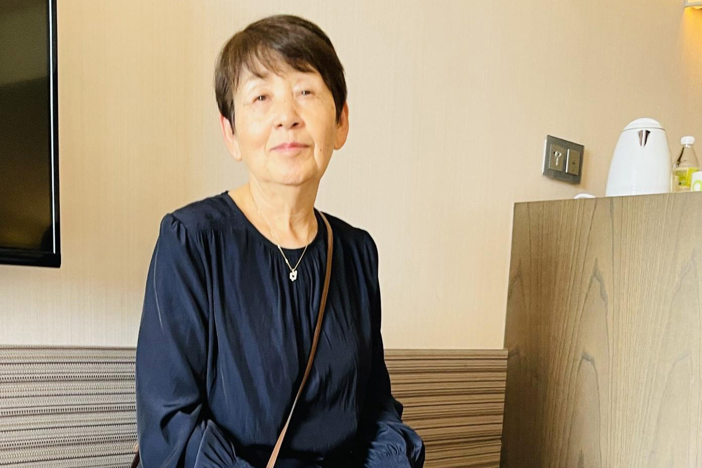 图3:中女士对遇到大法充满了感激之情。