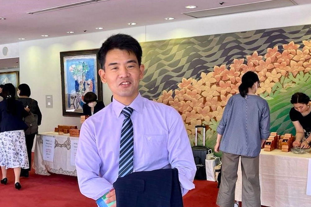 图5:寺崎先生表示修炼大法使他的人生观得到了深化。
