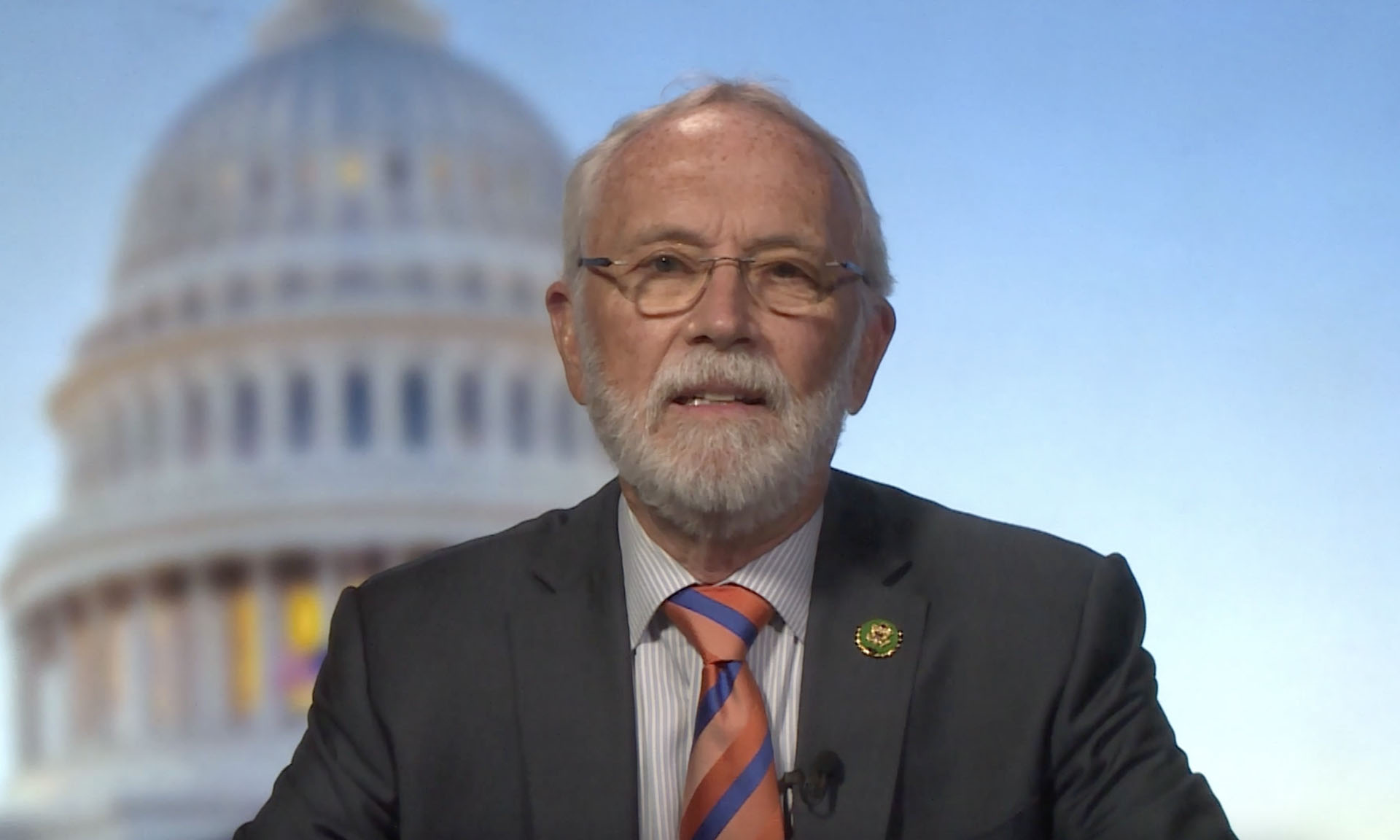 图3:华盛顿州共和党籍联邦众议员丹‧纽豪斯(Dan Newhouse)录制视频,声援法轮功学员反迫害。(视频截图)