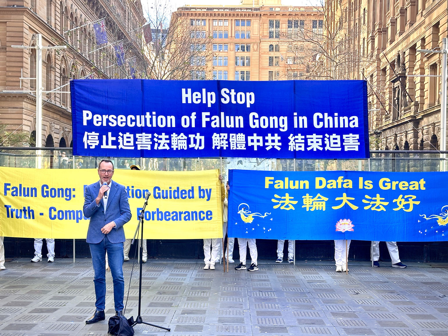 图4:新南威尔士州参议员舒布瑞杰(Senator David Shoebridge)