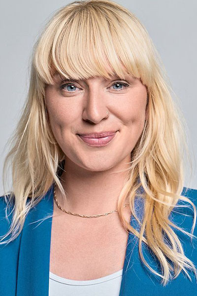 '图4:德国绿党国会议员路易斯·阿姆茨贝格(Luise Amtsberg,Grün)、德国外交部联邦政府人权政策与人道援助专员。'