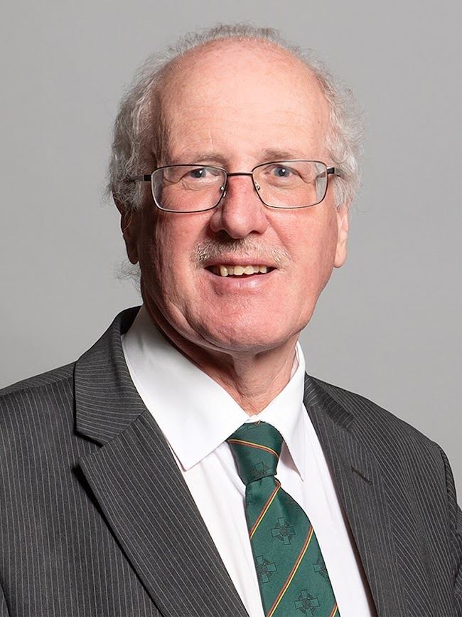 '图1:吉姆·香农议员(Jim Shannon MP)'